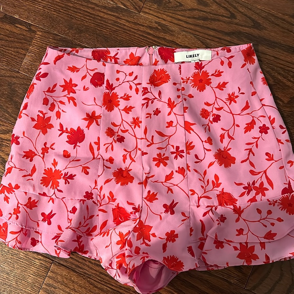 Likely pink shorts size 0